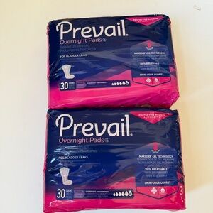 Prevail Overnight Blader Control Pads -Pack of 2